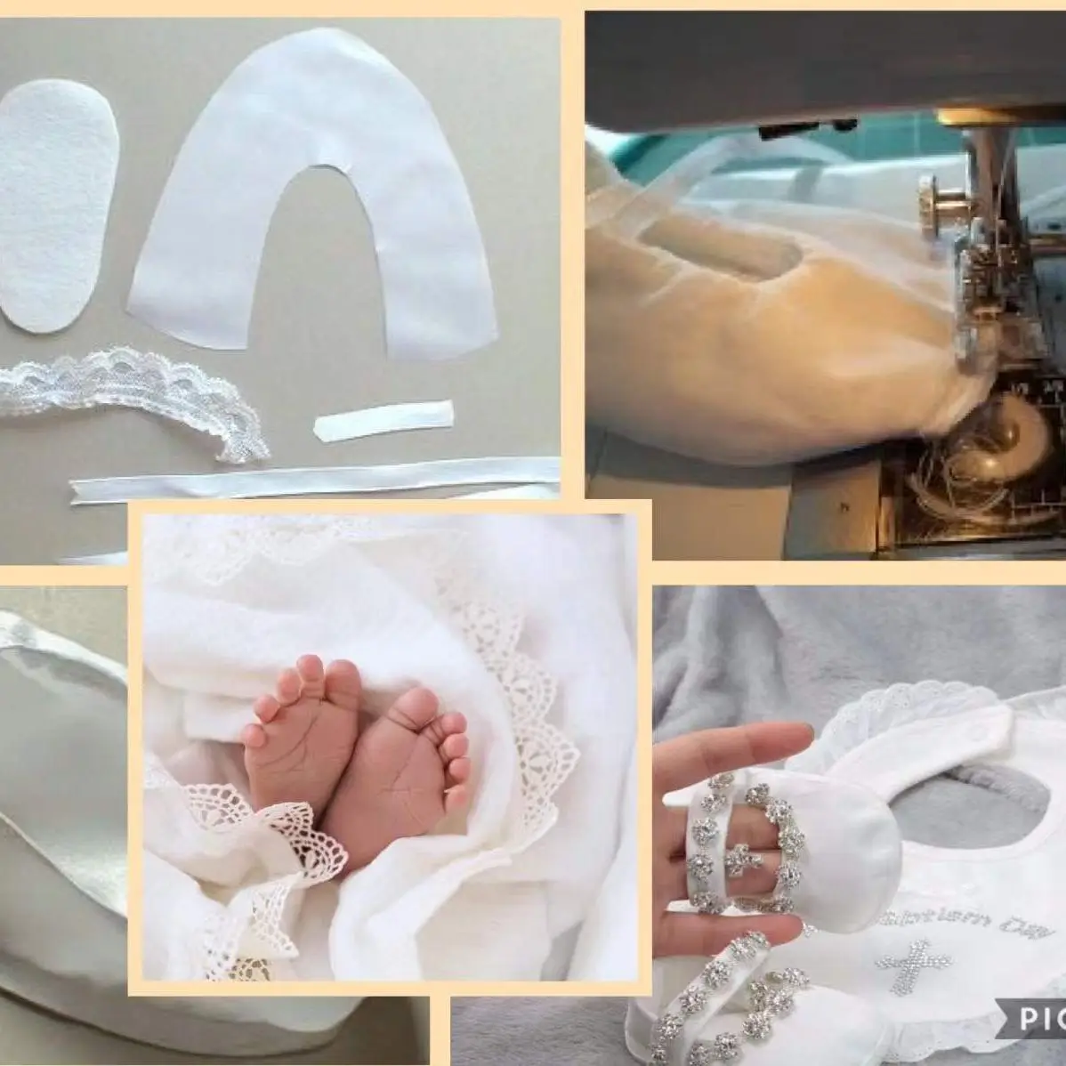 Кроссовки с кружевной поверхностью - Фотография_5