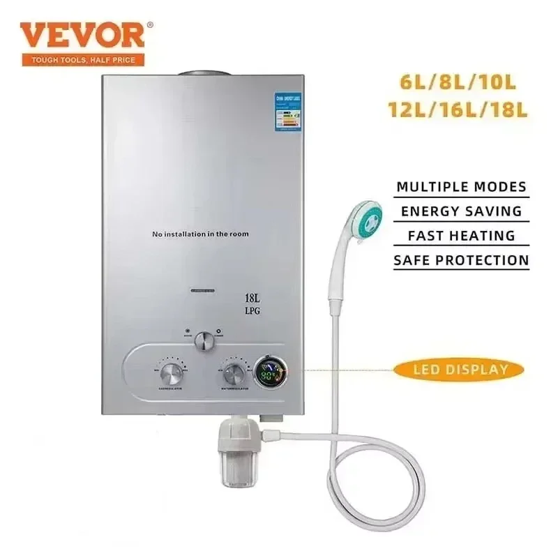 Vevor 6l 8l 10l 12l 16l 18l портативный