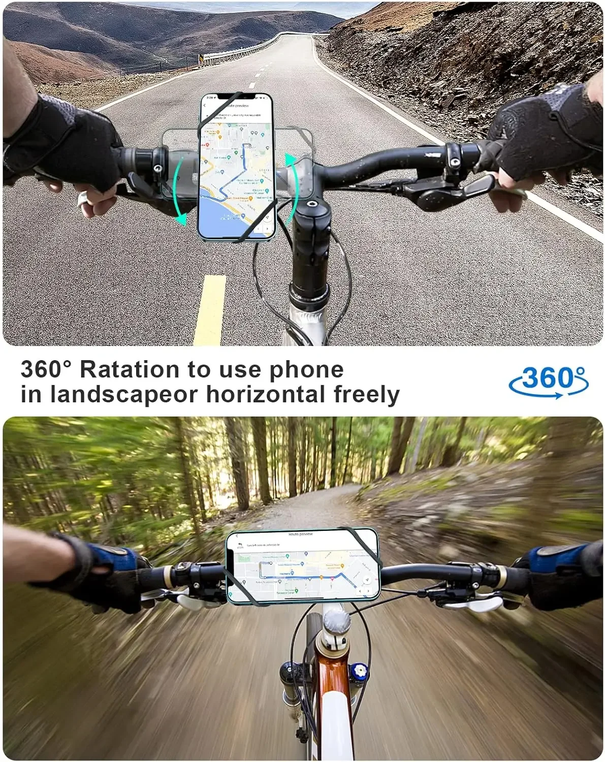 Магнитный держатель для телефона на велосипеде ewa - Фотография_4