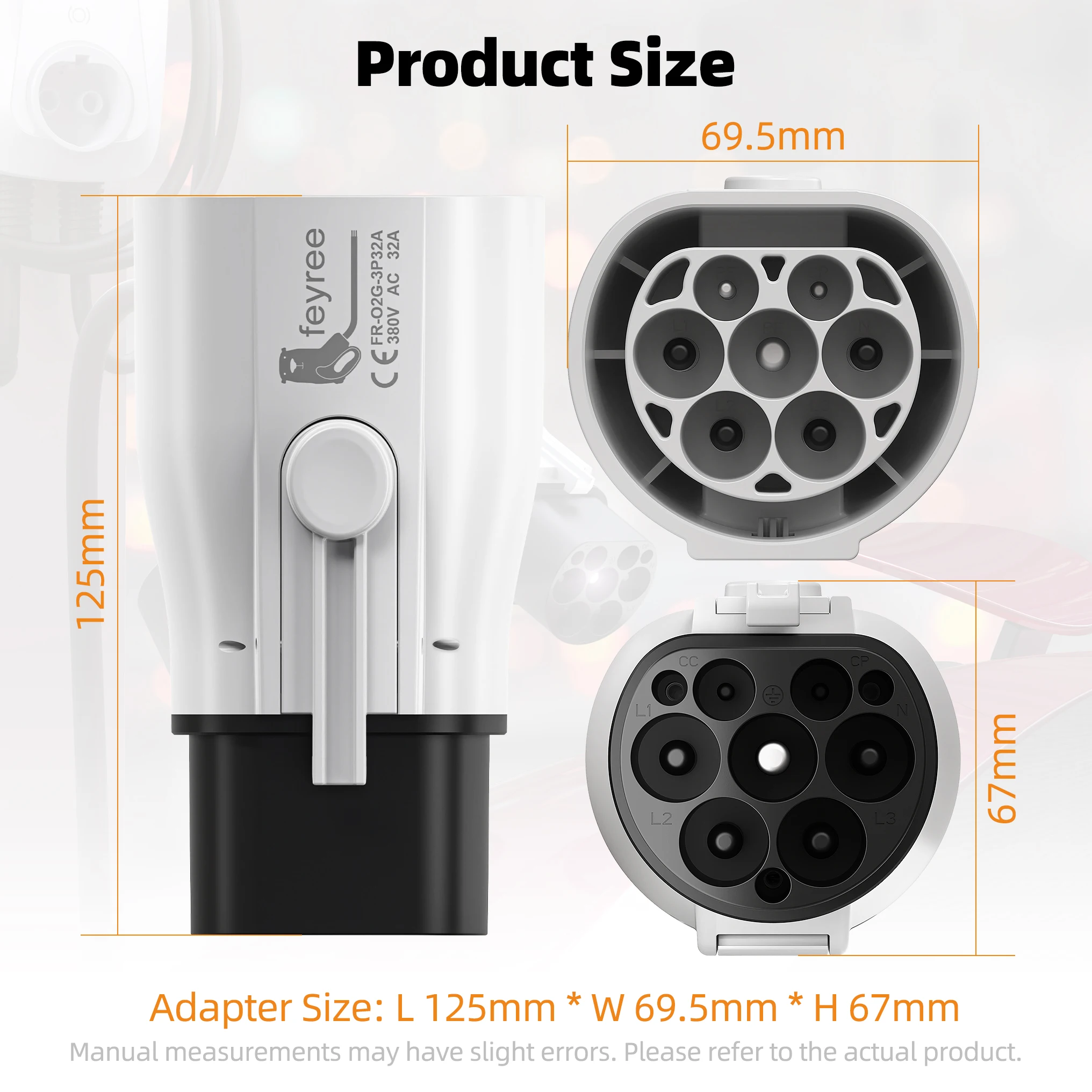 Адаптер зарядного устройства feyree - Фотография_6