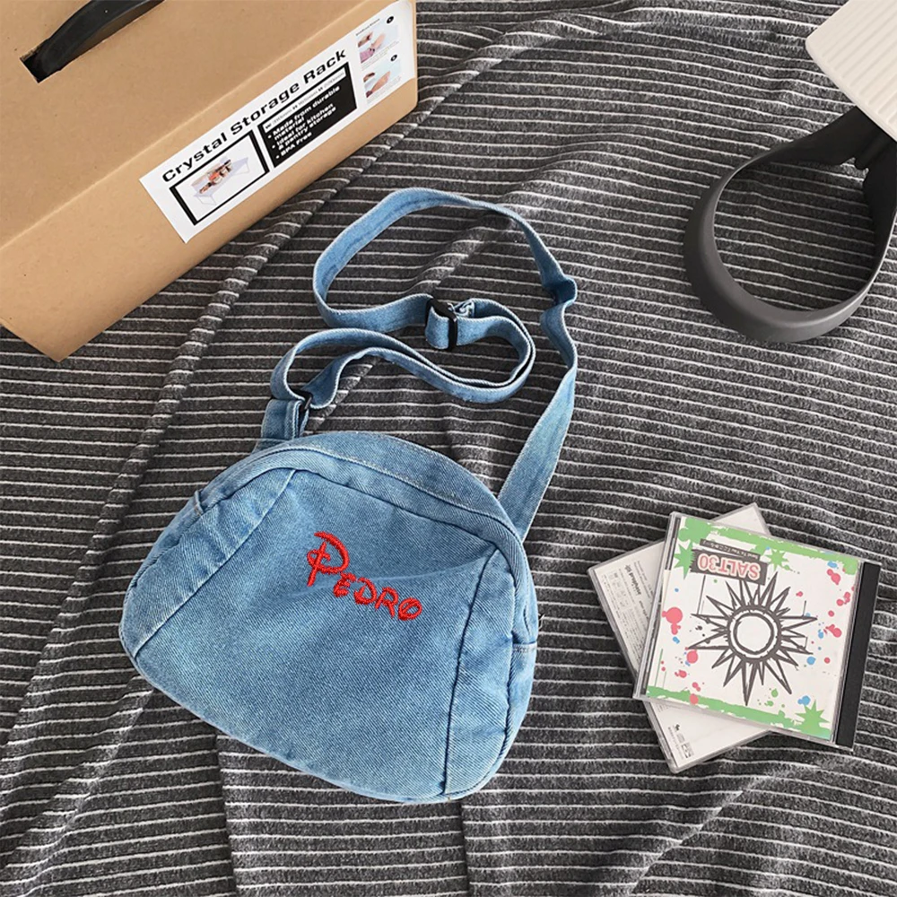 Индивидуальная джинсовая сумка через плечо для женщин