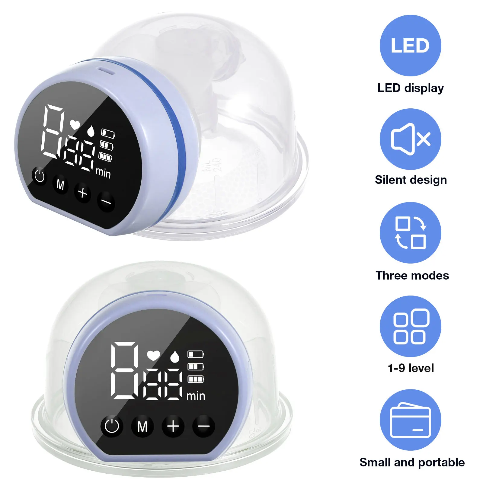 1, розовый электрический насос - Фотография_4