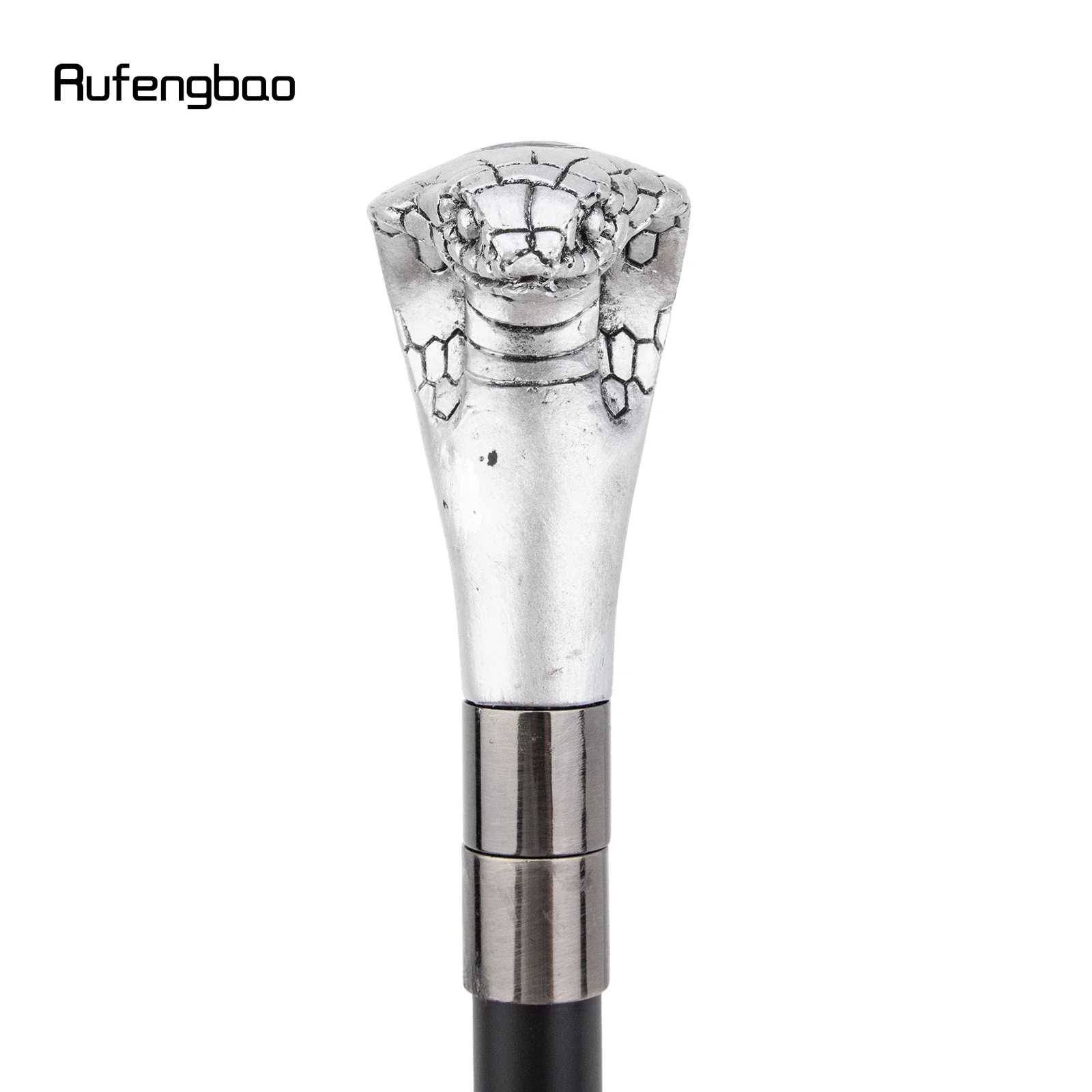 Белая смоляная трость в виде змеи и кобры - Фотография_6