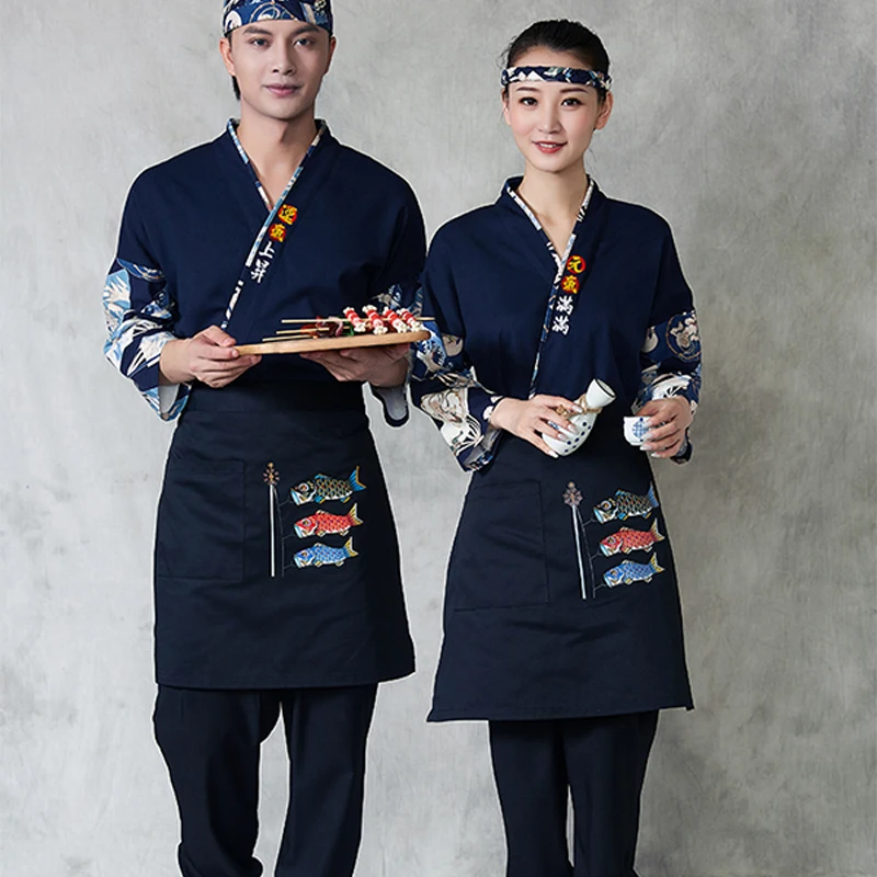 Японская кухня, пальто шеф-повара - Фотография_2