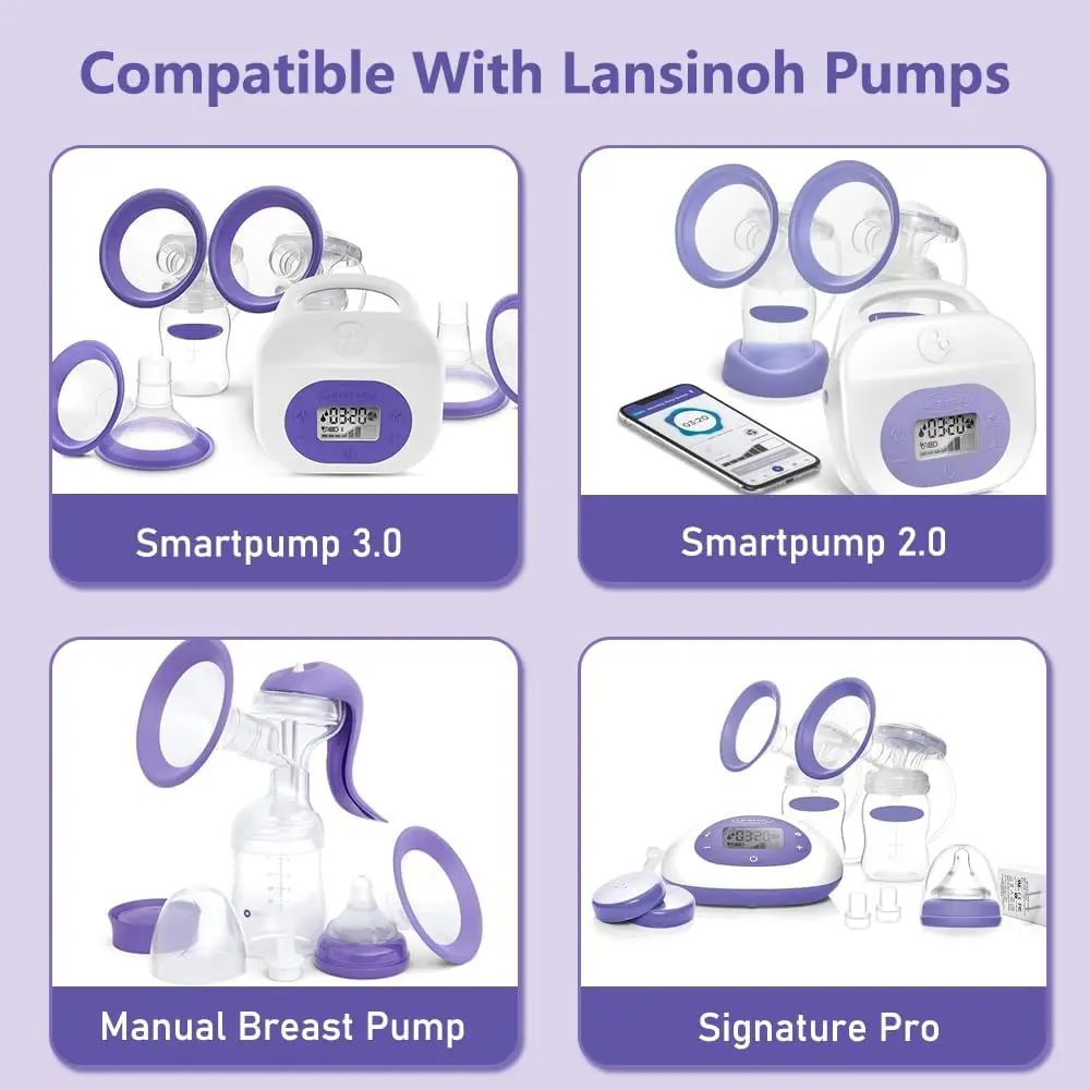Duckbill valves compatible with lansinoh pumps parts and hand pump - Фотография_6