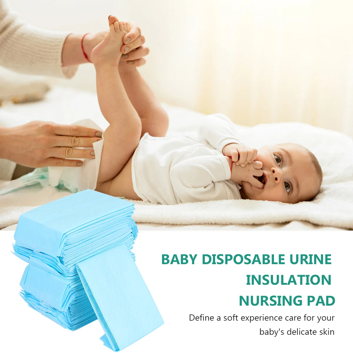 Дышащий водонепроницаемый детский коврик для писсуара - Фотография_6