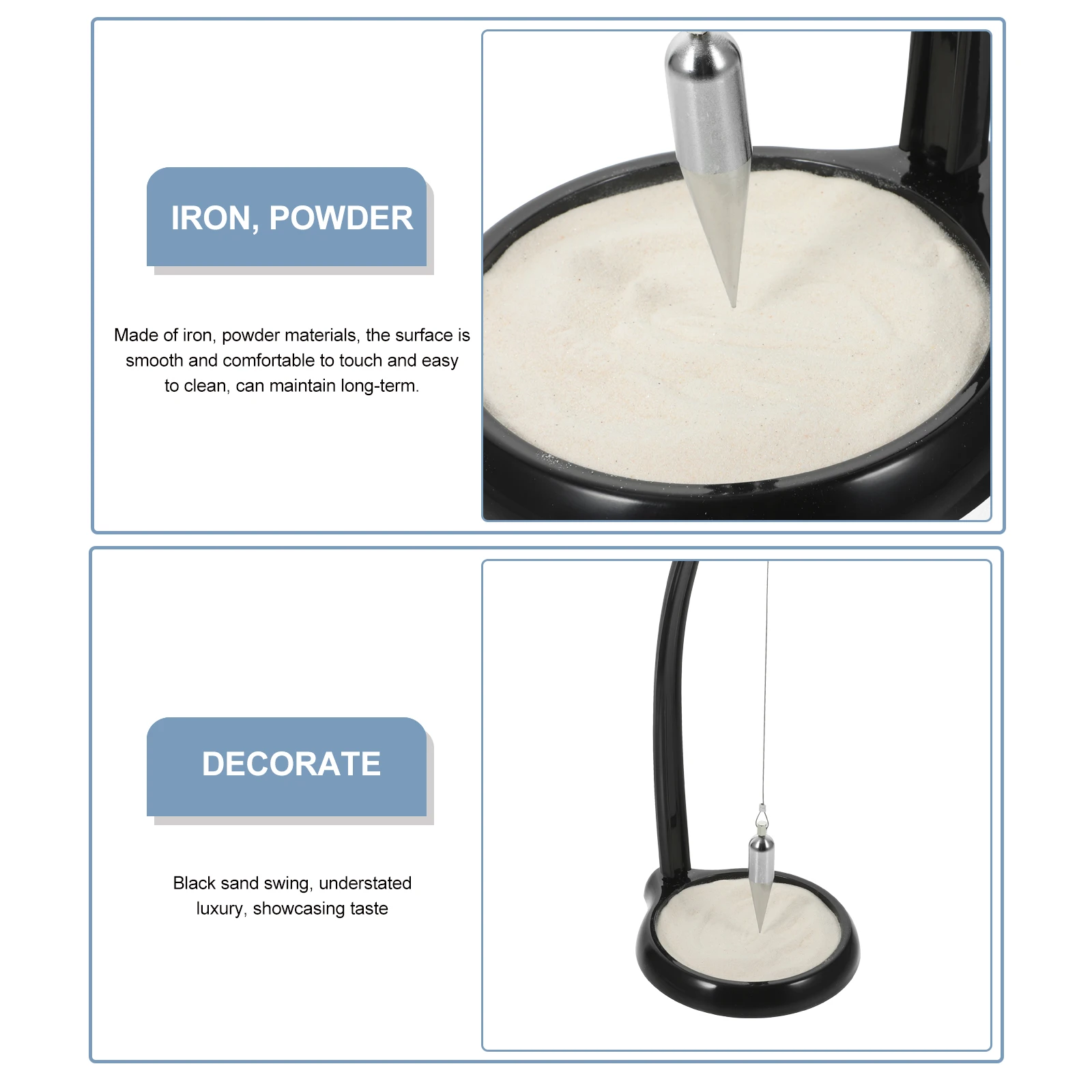 Винтажный песочный маятник - Фотография_6