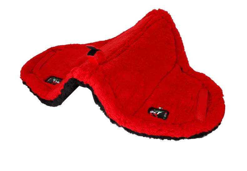 Кожаное седло с красной строчкой - Фотография_4