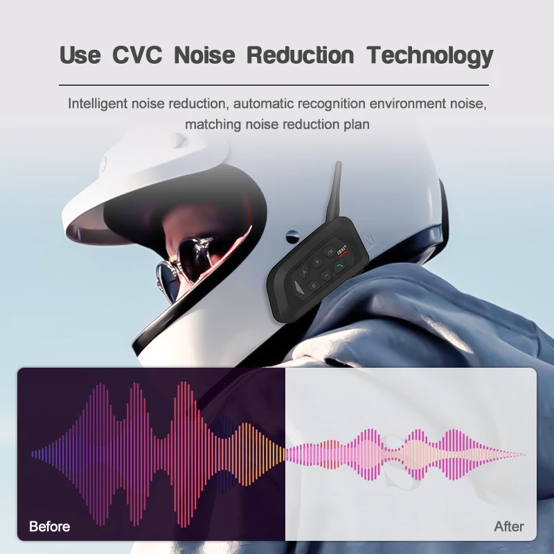 Ejeas v4 plus мотоциклетный домофон - Фотография_5