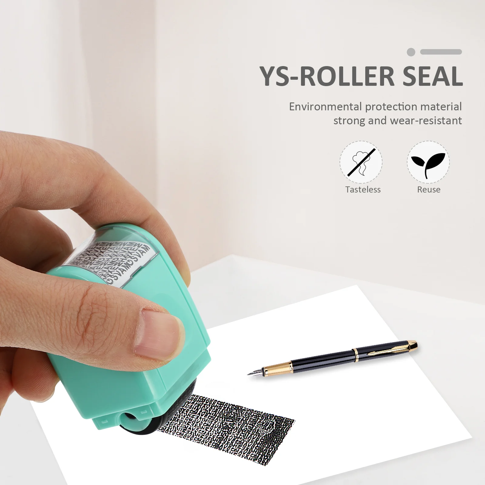 Конфиденциальный роликовый штамп - Фотография_5