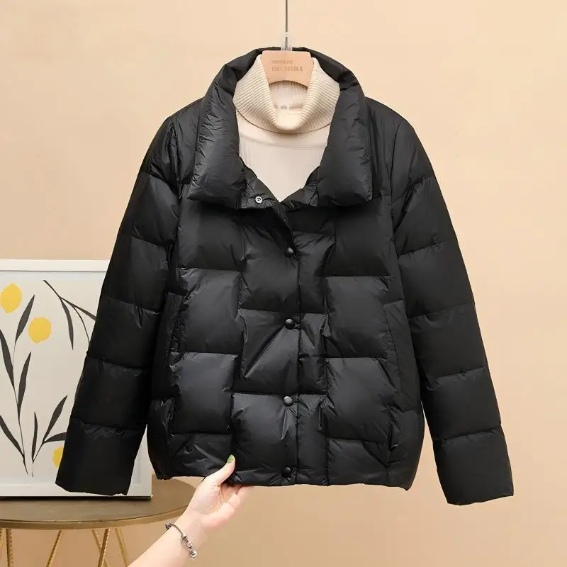 Укороченный пуховик feather-light 2025 г - Фотография_4