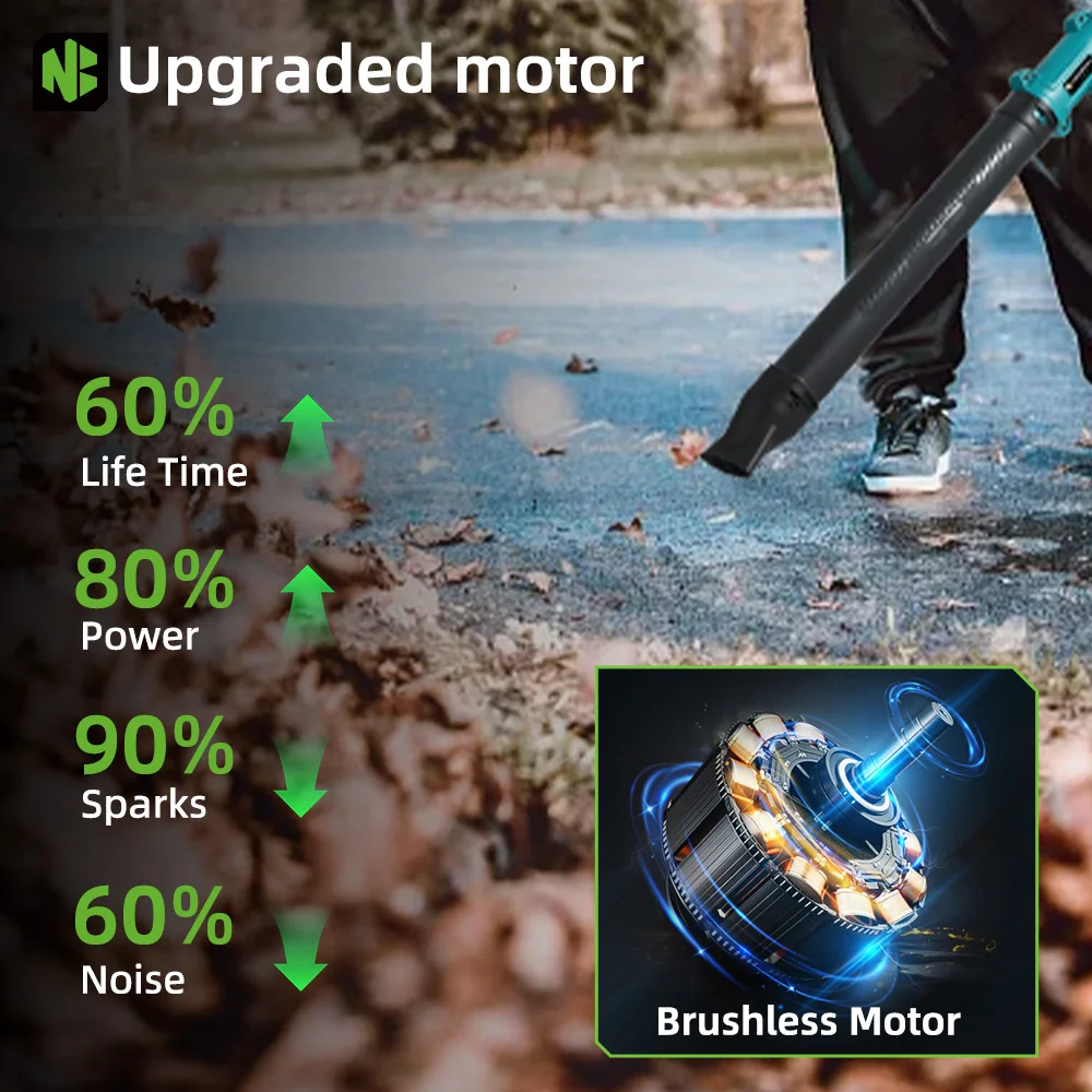 Беспроводная электрическая воздуходувка newbeny 270 - Фотография_2