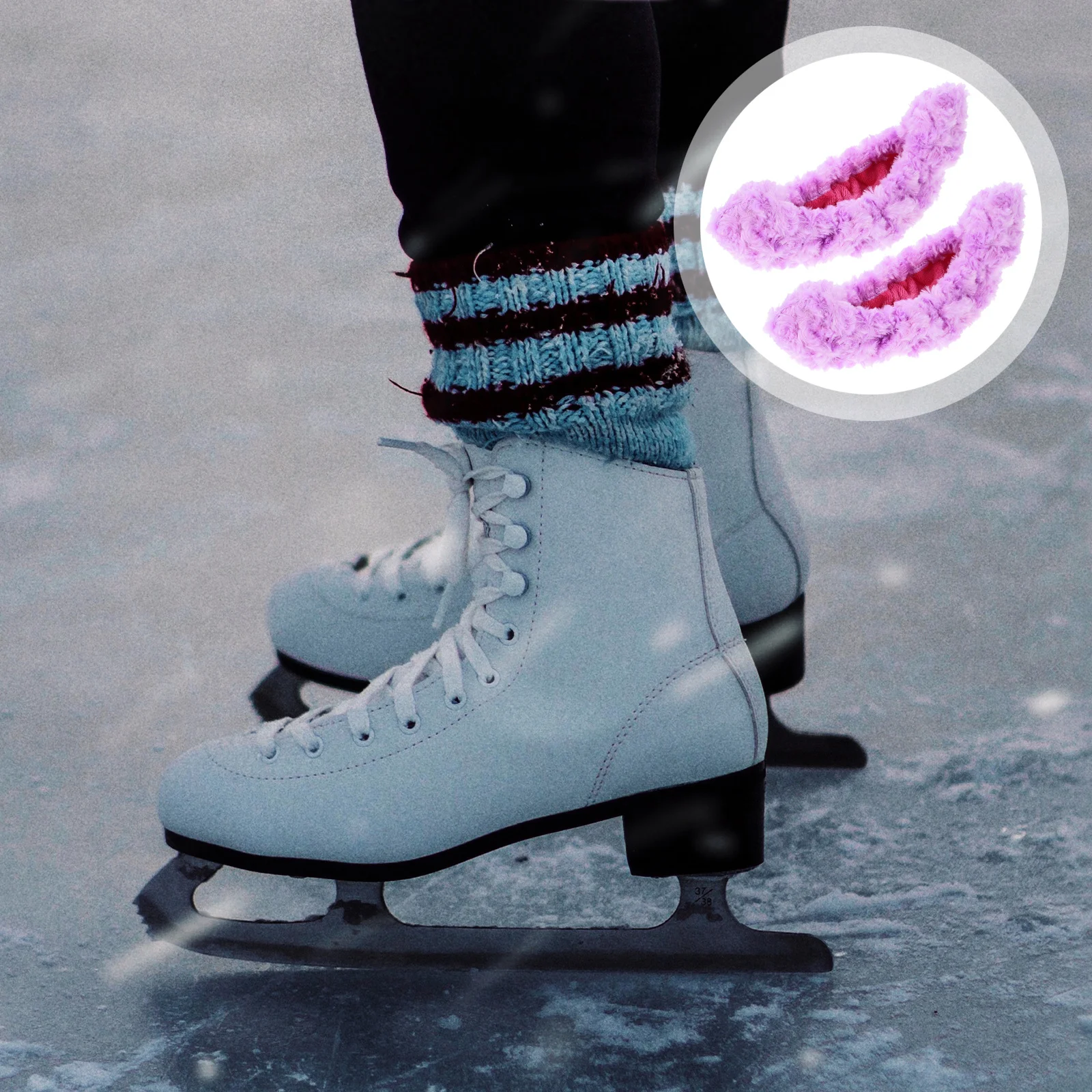 1 пара защитных коньков для коньков - Фотография_3