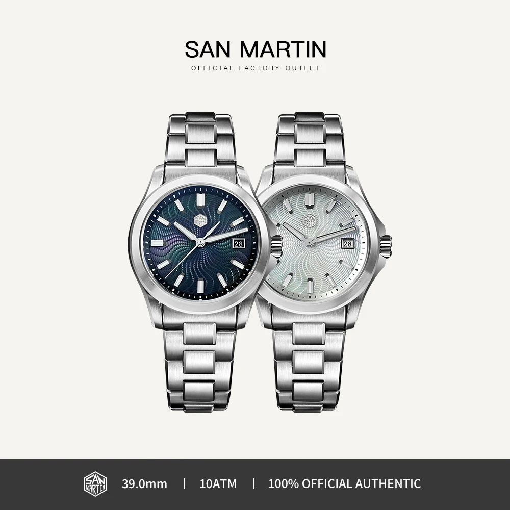 Часы san martin 39 мм