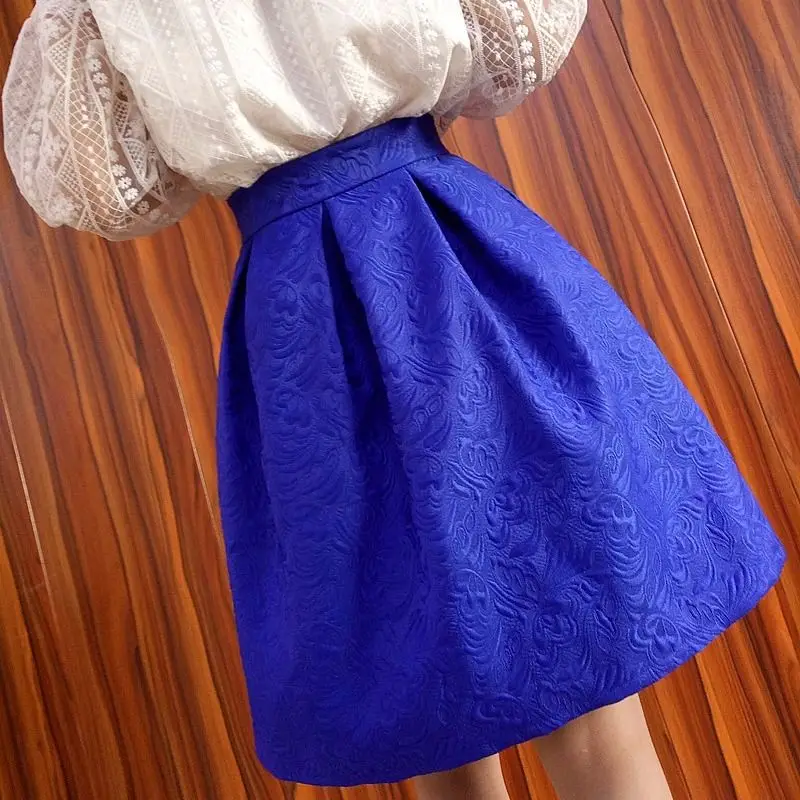 Красно-синяя однотонная средней - Фотография_5