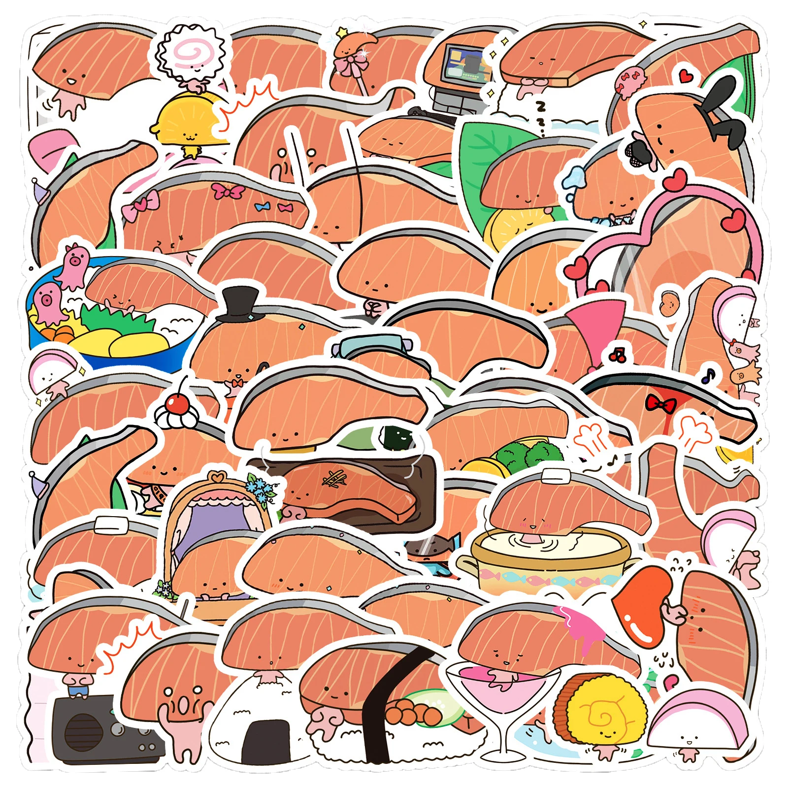 Забавные мультяшные наклейки sanrio kirimichan - Фотография_3