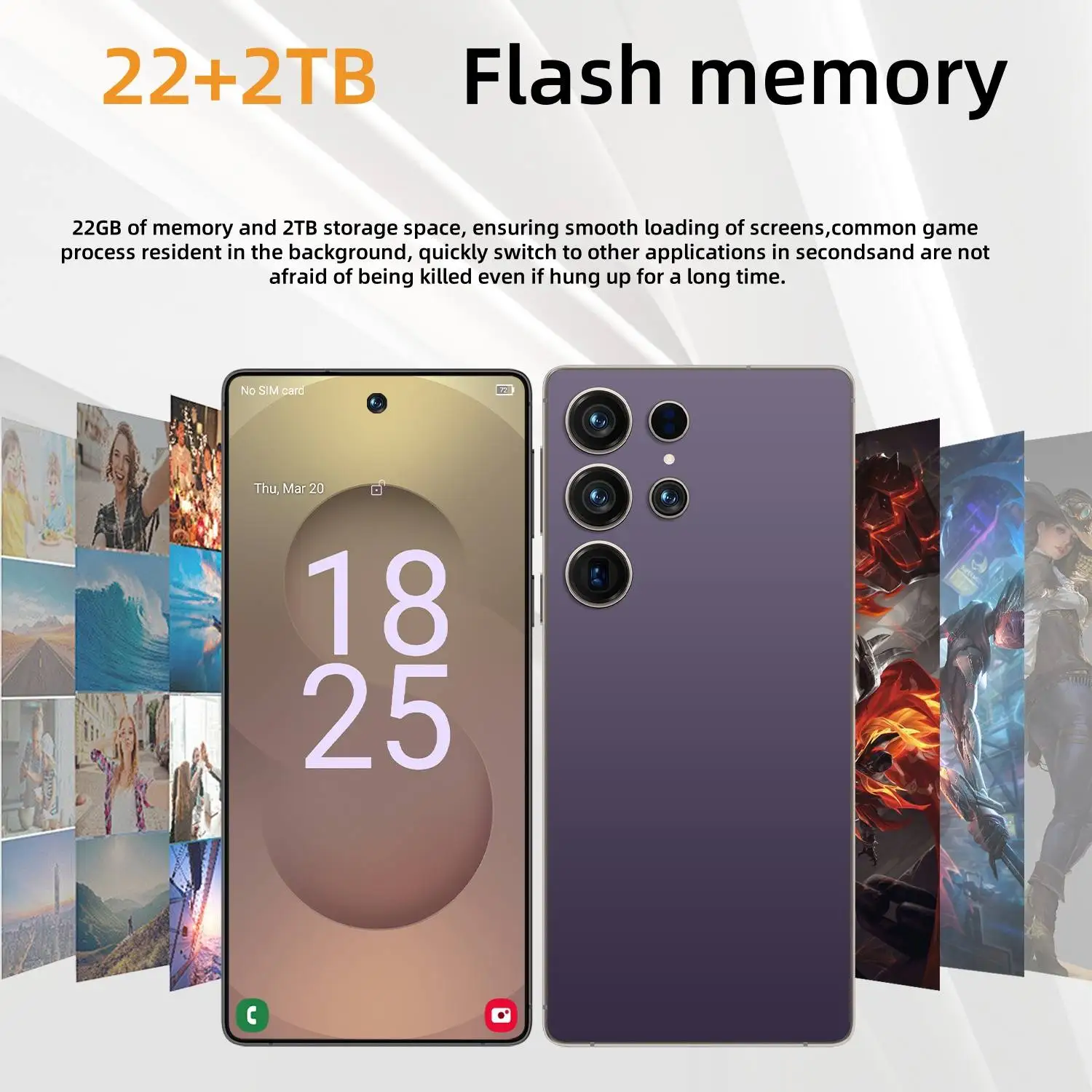 Оригинальный телефон s27 ultra 7 - Фотография_4