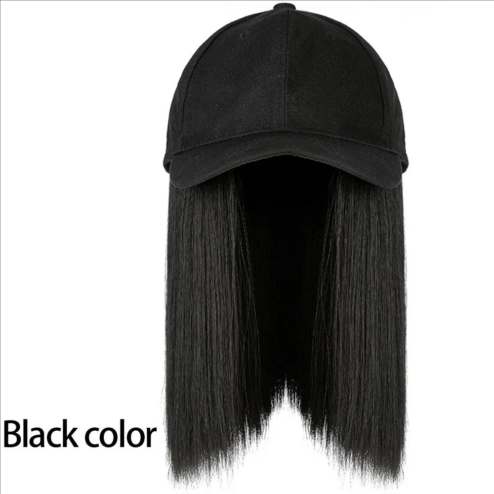 Короткий прямой парик-шляпа - Фотография_5