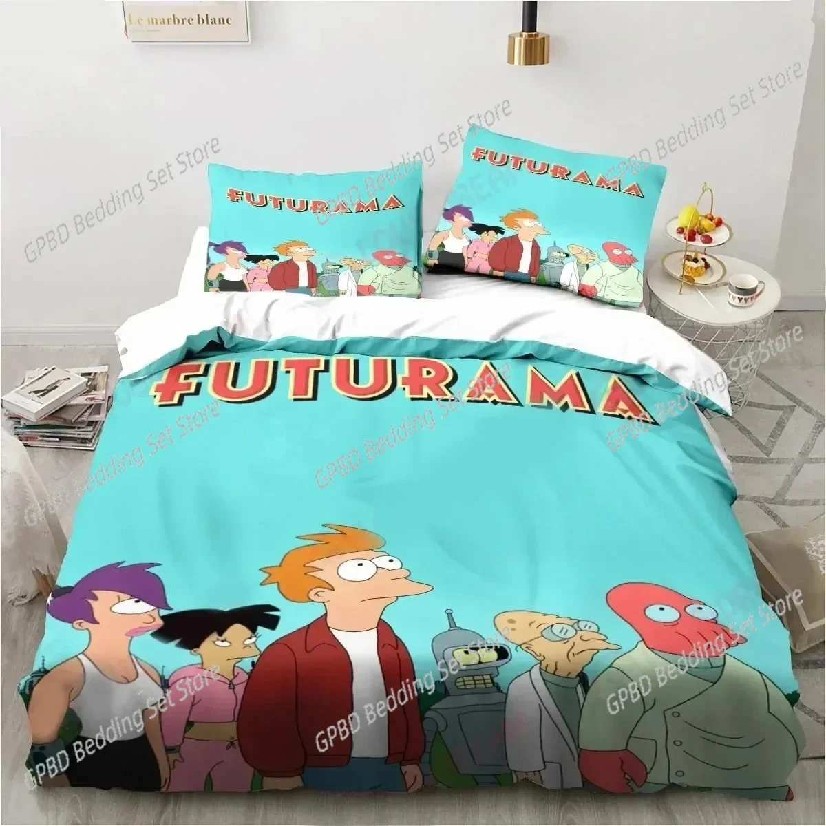 Удобный пододеяльник с героями мультфильмов