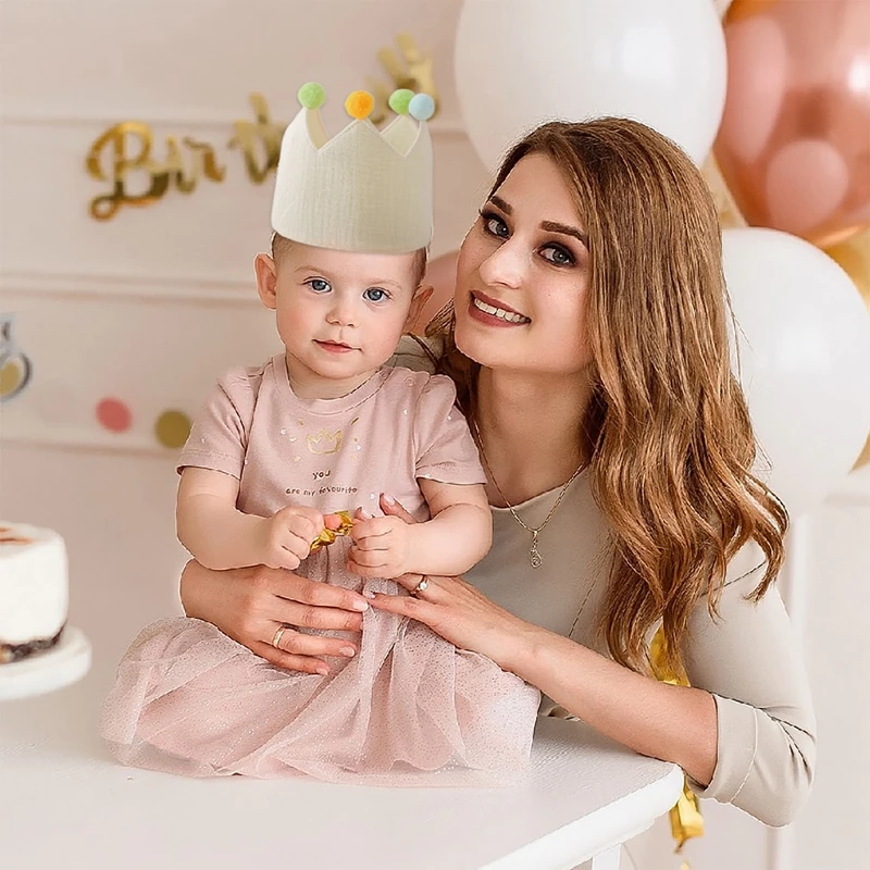Детская хлопковая шапка на день рождения - Фотография_4