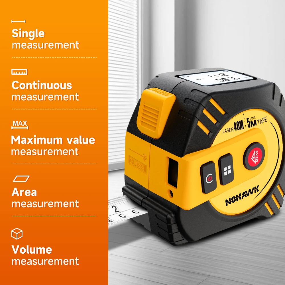 М лазерная рулетка измерительный - Фотография_5