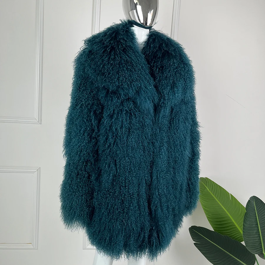 Белая монгольская шуба - Фотография_2