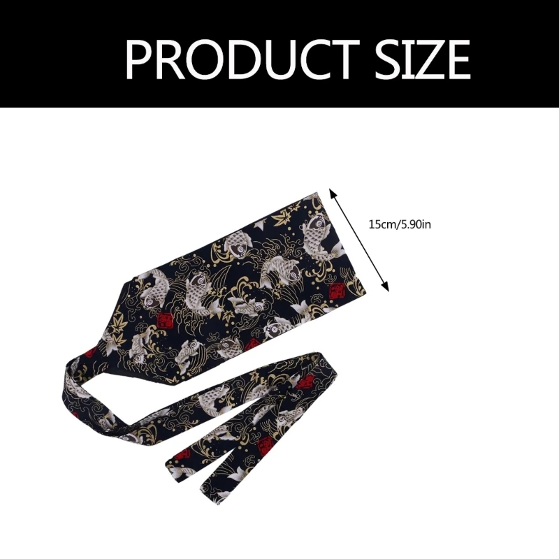 Женский широкий пояс с японским узором - Фотография_6