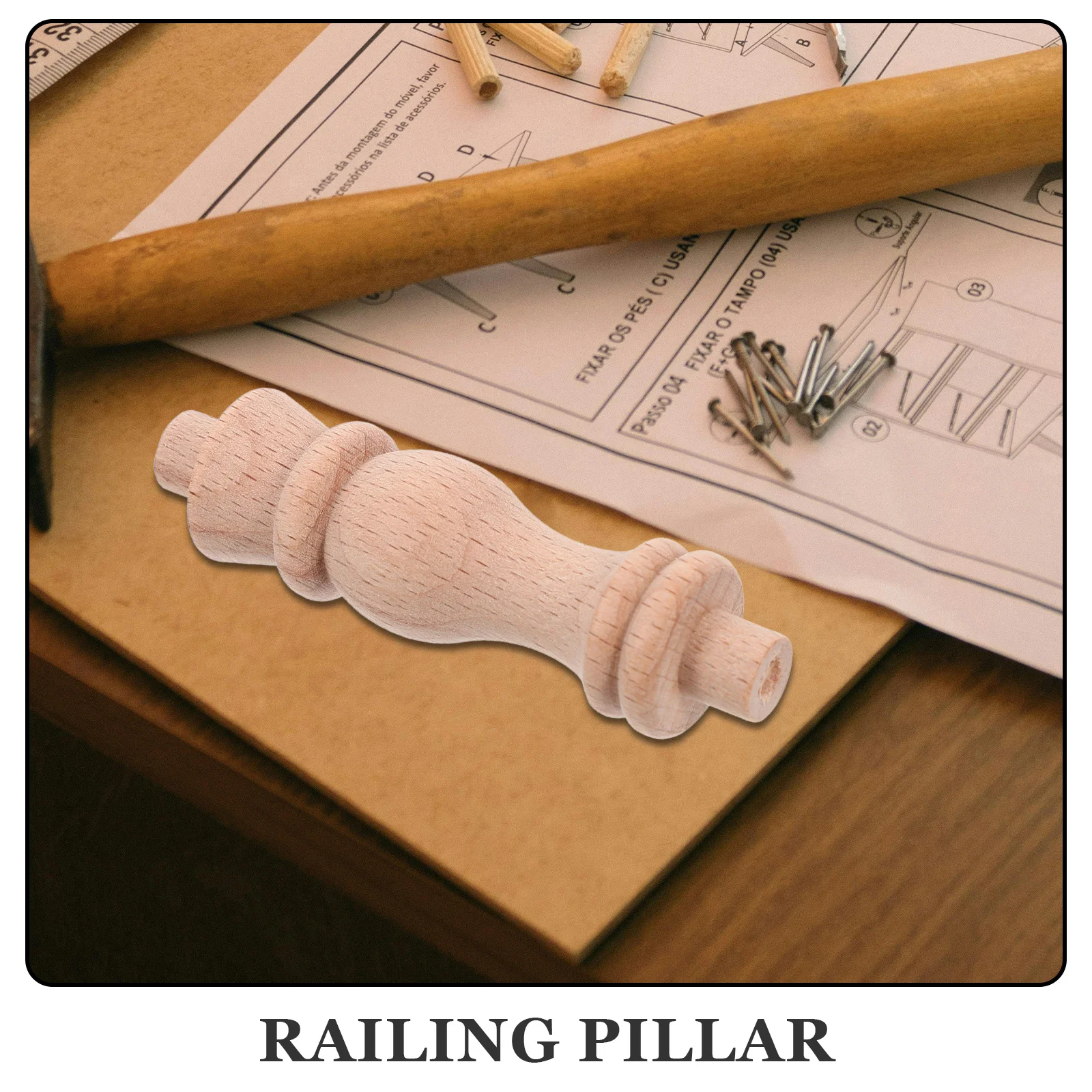 Шпиндель из настоящего дерева - Фотография_4