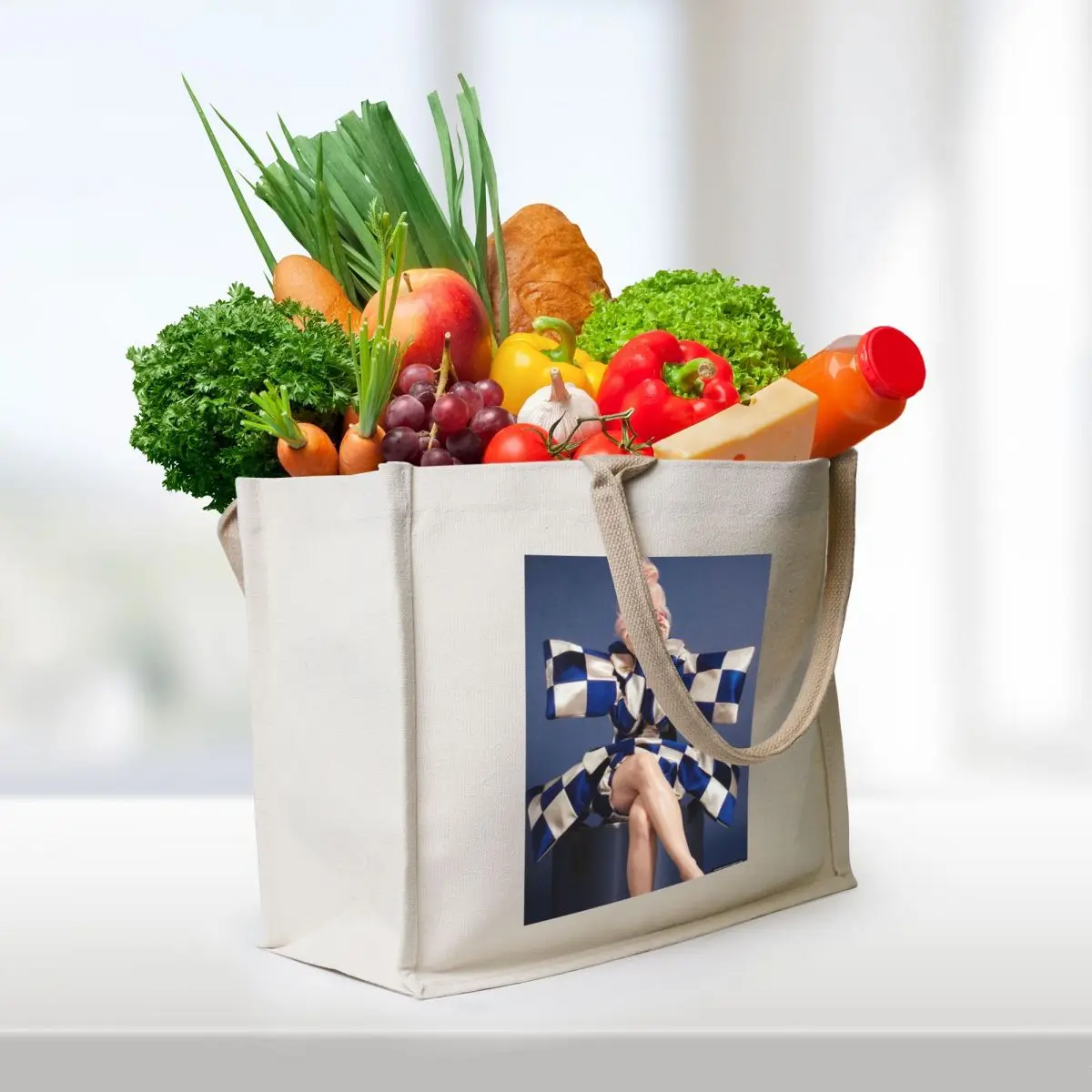 Katy perry smile album tote bag - Фотография_3