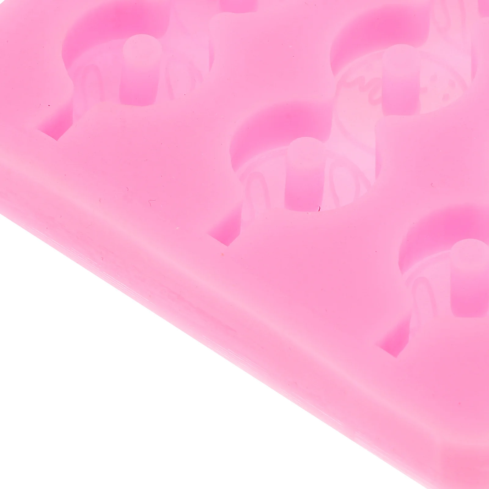 Силиконовая форма для конфет в форме пончика и яблока - Фотография_4