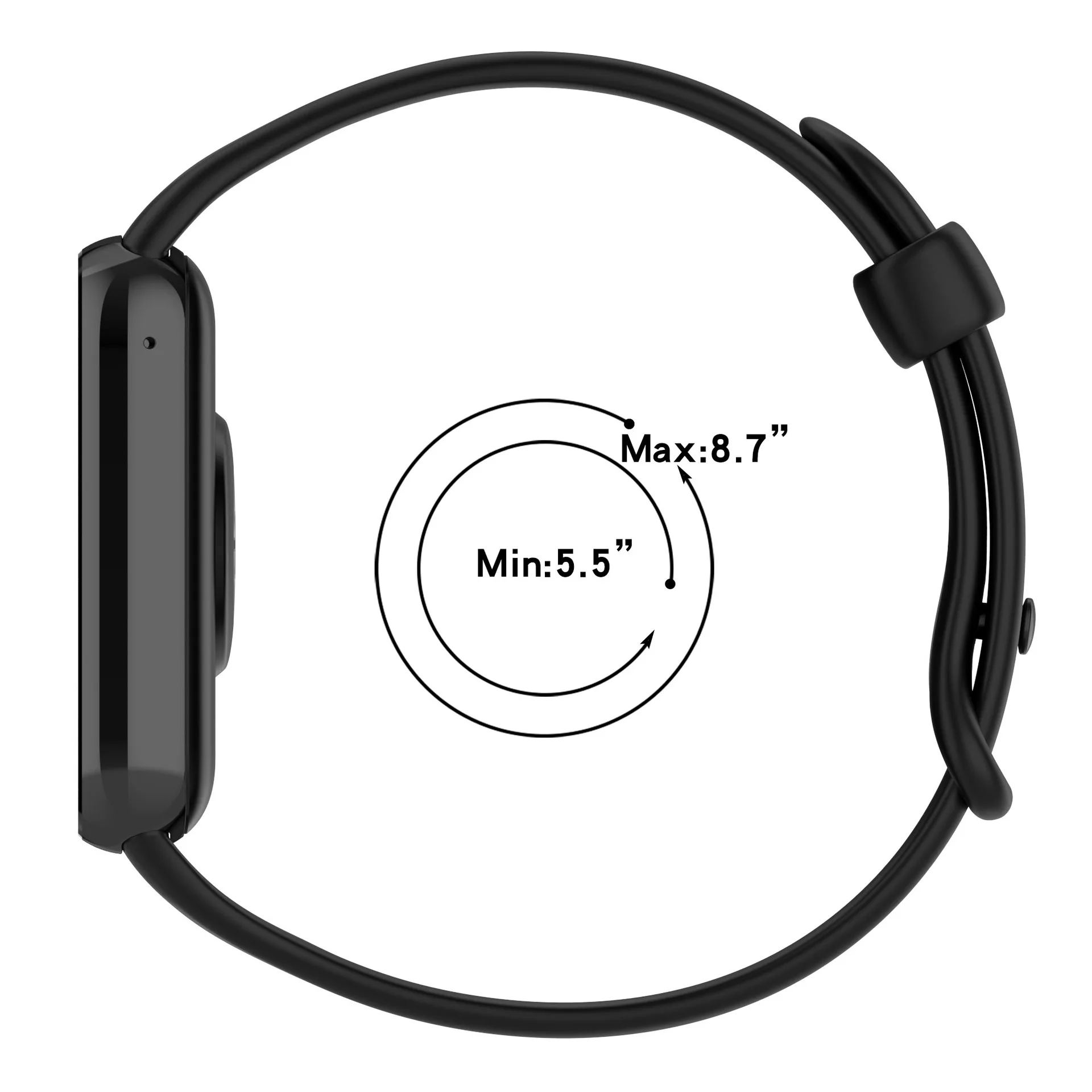 Официальный силиконовый ремешок для xiaomi mi band 9 pro/8 pro - Фотография_5