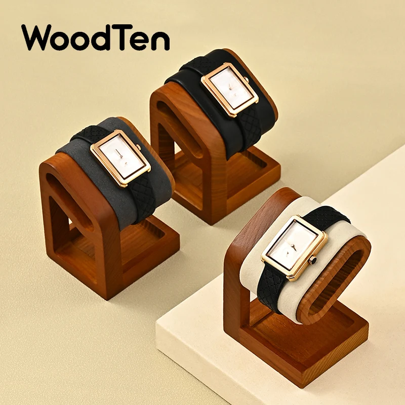 Woodten подставки для часов из цельного дерева