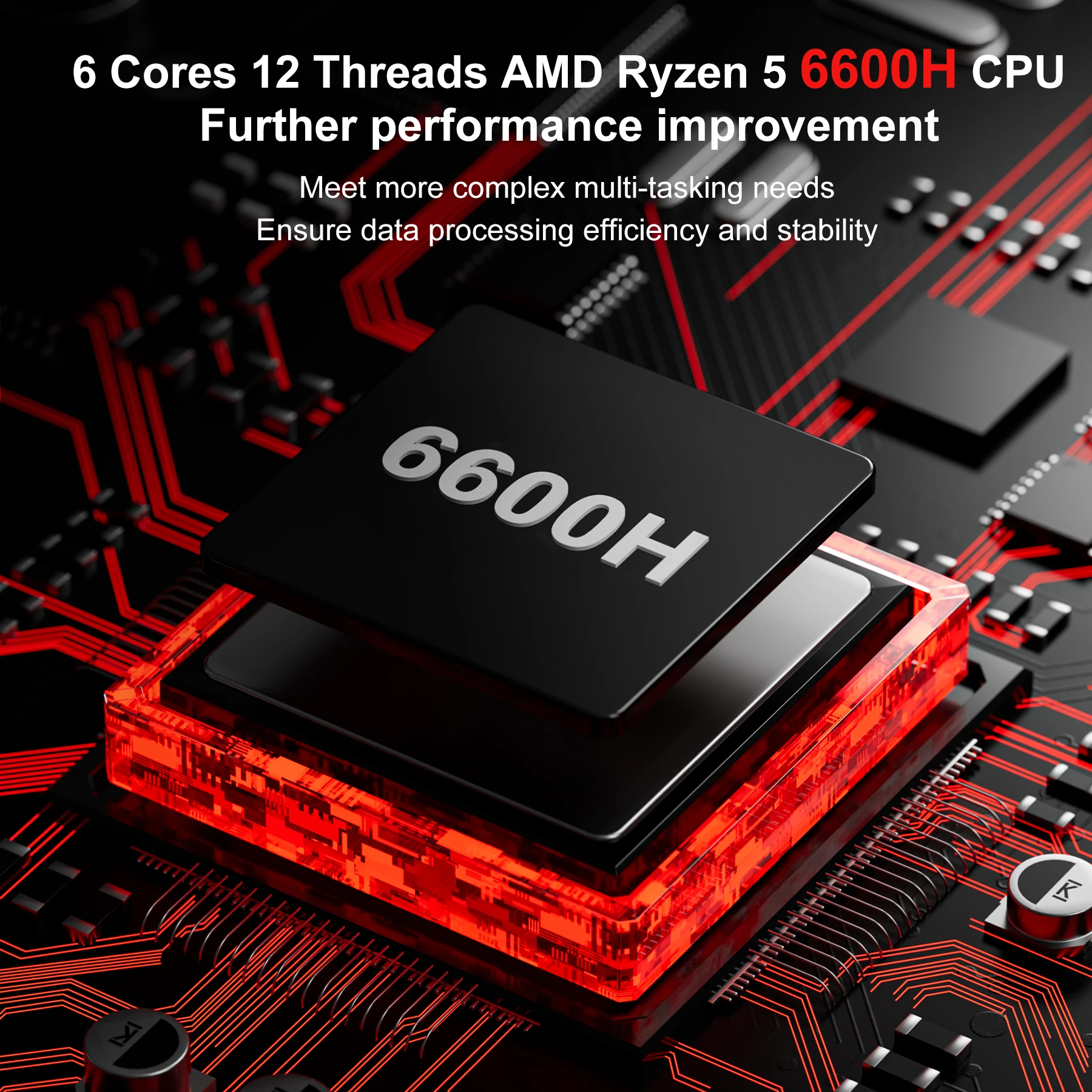 Firebat am02 мини-пк amd ryzen 5 6600h ddr5 16 гб озу 512 гб ssd wifi6 bt5 - Фотография_4