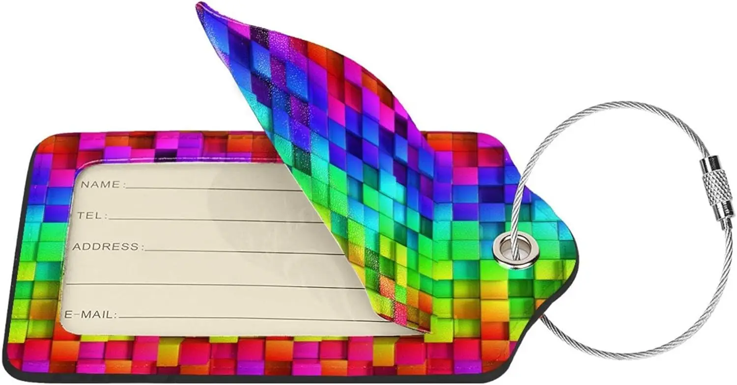 2-упаковка багажных бирок для путешествий - Фотография_3