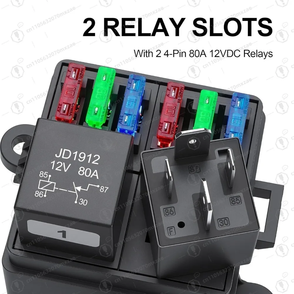 Блок реле с предварительно проводными предохранителями 12 в - Фотография_3