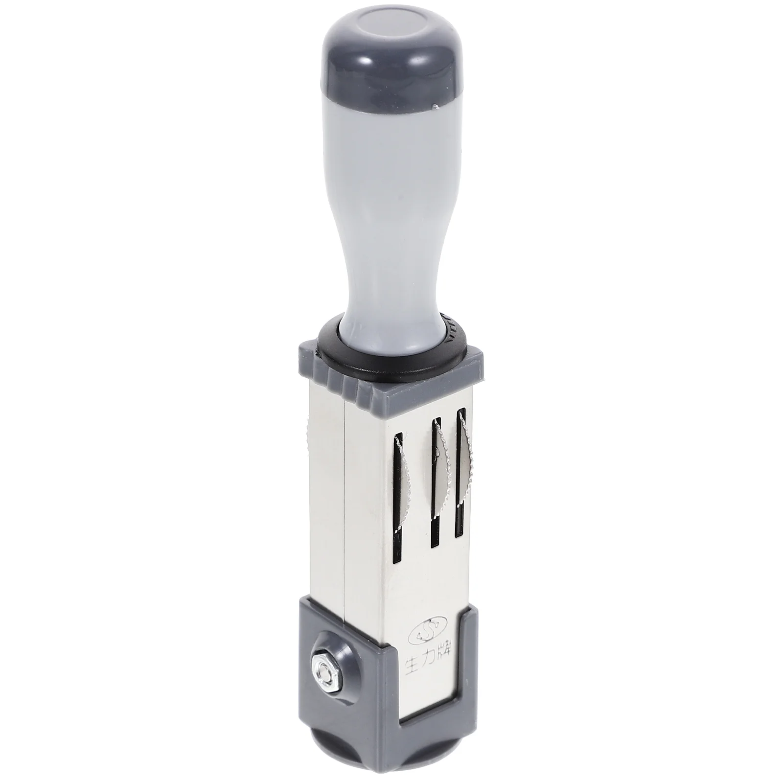 С датой, 21 мм, ручной роликовый штамп - Фотография_6