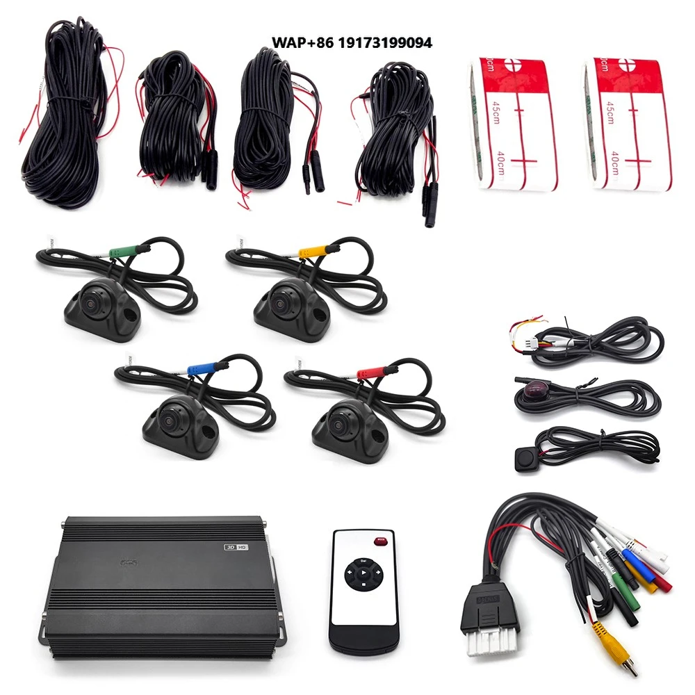 360-градусная система мониторинга объемного обзора для автобусов