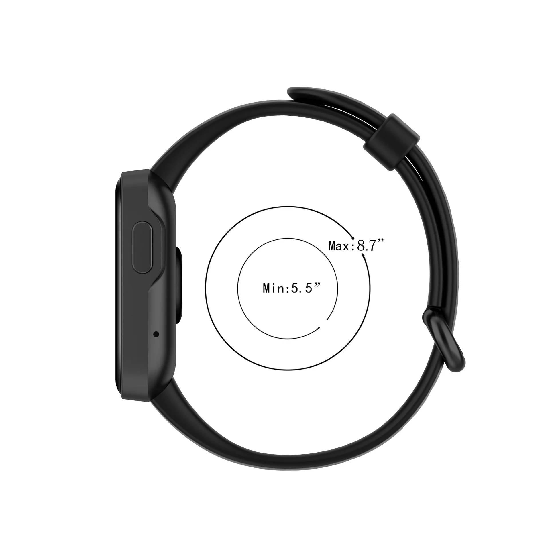 Ремешок силиконовый для xiaomi mi watch lite - Фотография_5