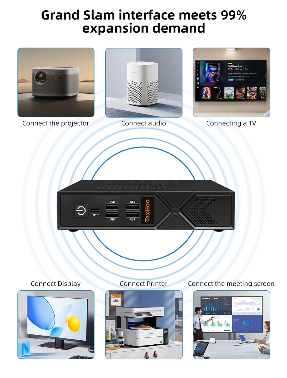 Texhoo mini pc computadora para - Фотография_5