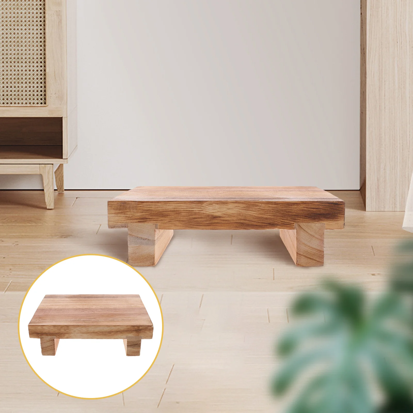 Маленькая деревянная подставка для ног - Фотография_4