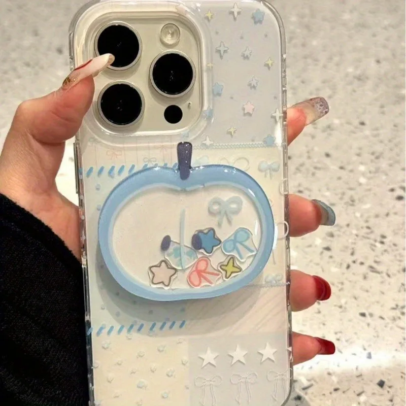 Корейский милый зыбучий песок встряхивает apple - Фотография_2