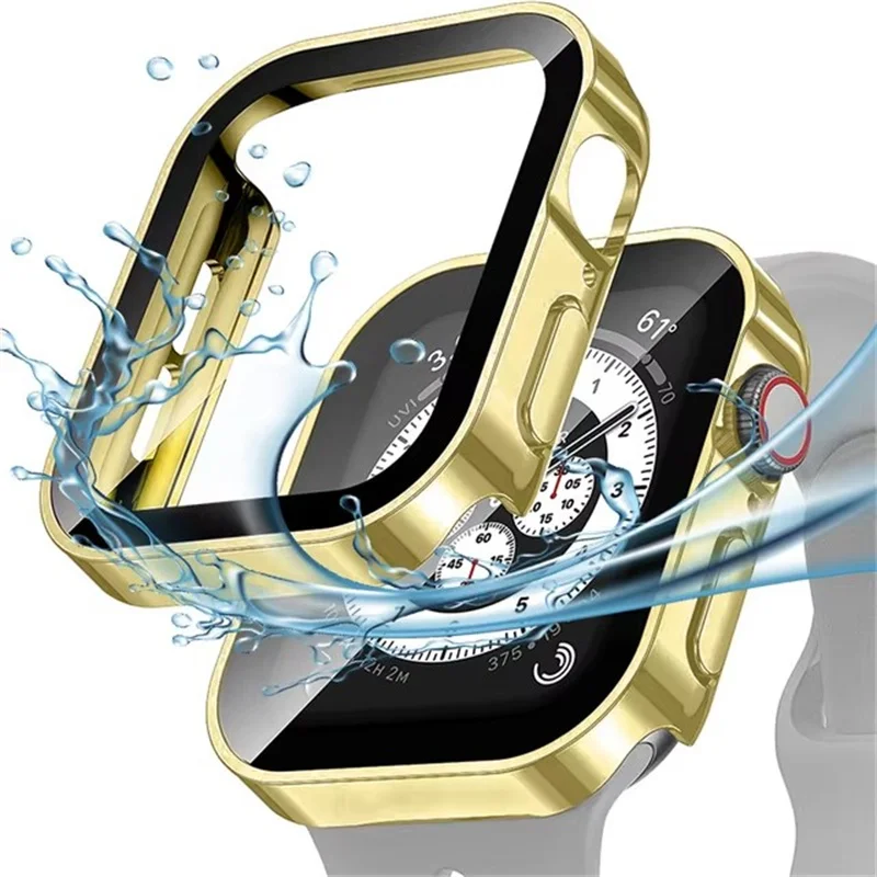 Стекло + водонепроницаемый чехол для apple watch 10 - Фотография_4
