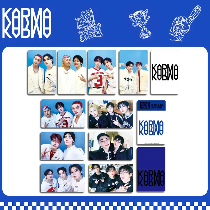 Kpop idol stray karma merch фотокарта