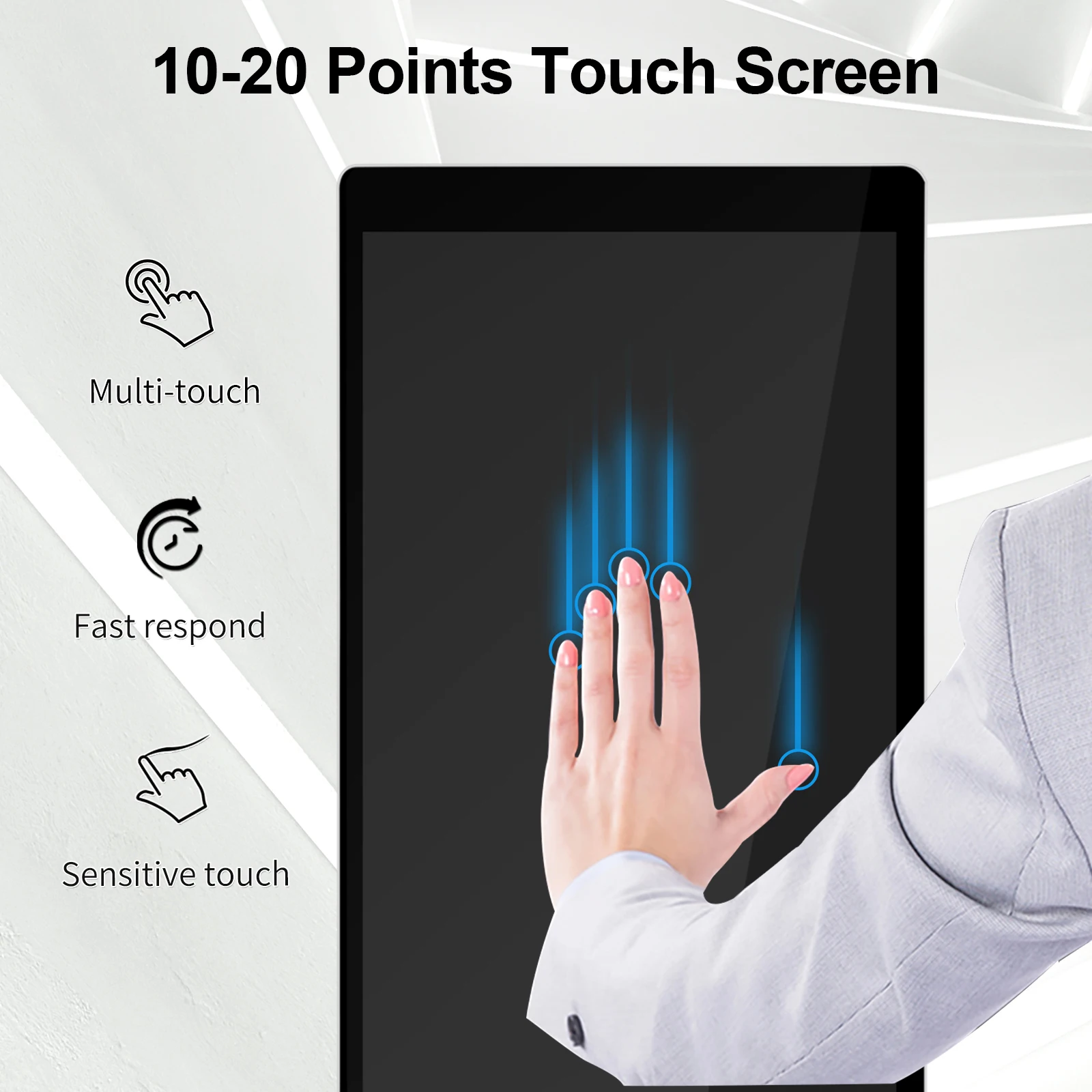 Белый цвет 55-дюймовый внутренний - Фотография_6