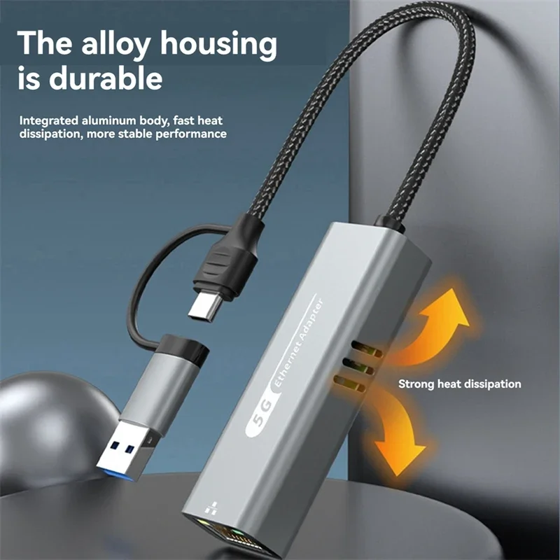 Ethernet-адаптер usb 3.2 type c 5 гбит/с - Фотография_3