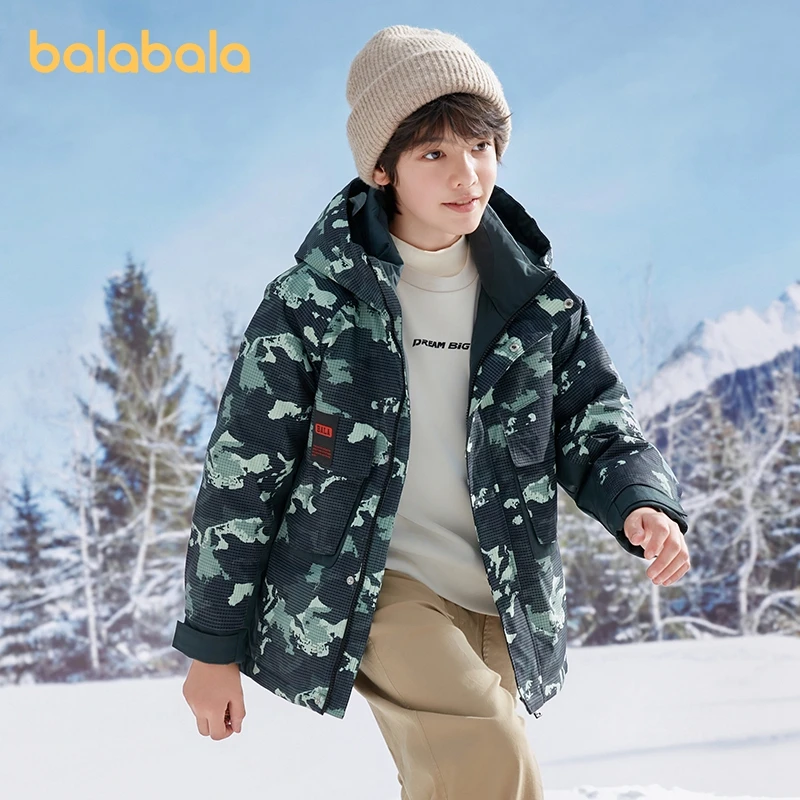 Пуховик для мальчиков balabala