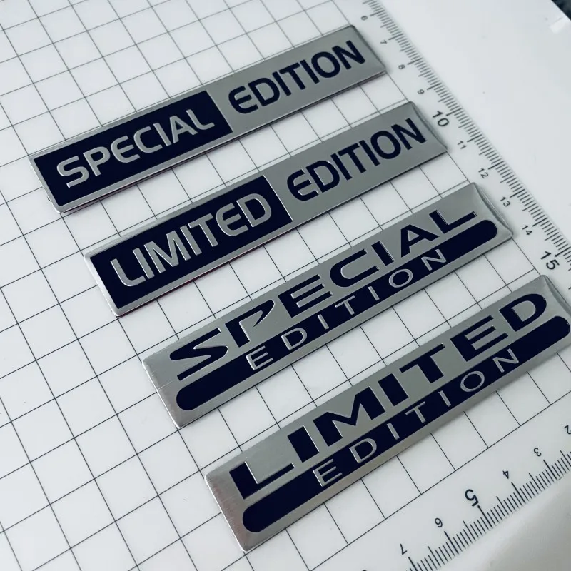 3d металлическая наклейка с эмблемой limited edition - Фотография_4