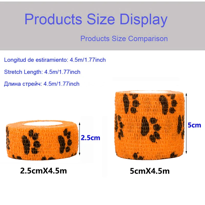 Самоклеящаяся эластичная повязка с рисунком животных - Фотография_5