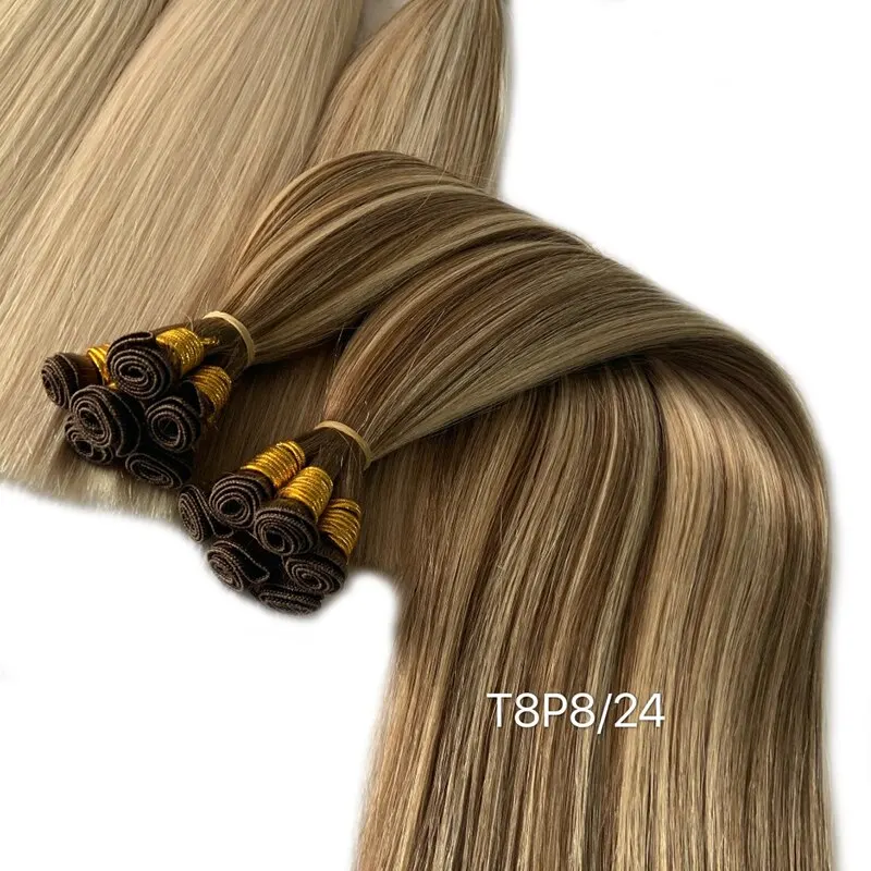 Прямые ручные завязанные волосы - Фотография_5