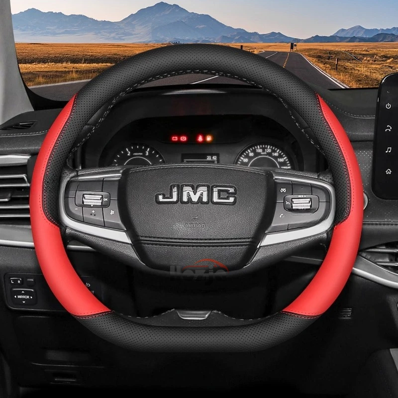 Кожаный чехол на руль автомобиля - Фотография_4